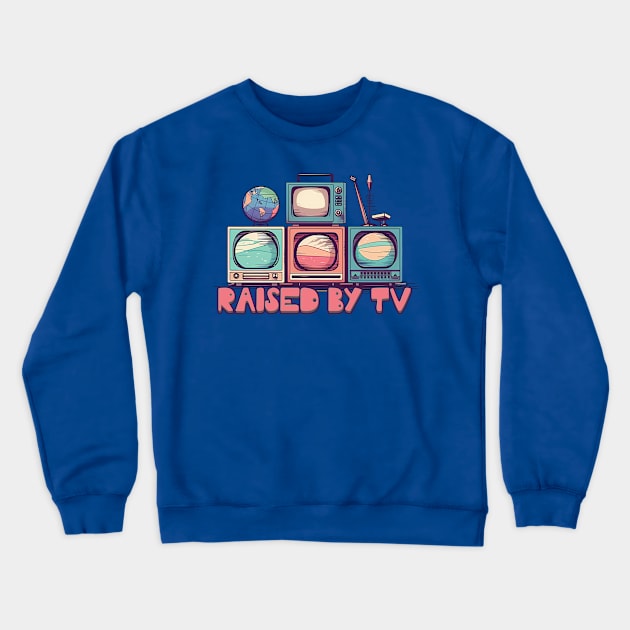 Who loves their television? Crewneck Sweatshirt by MrScottBlack